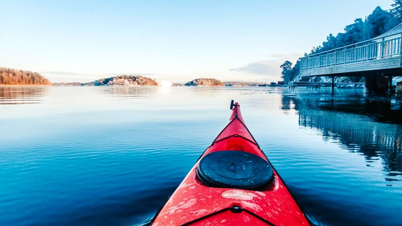 Kayak, Vika and sauna