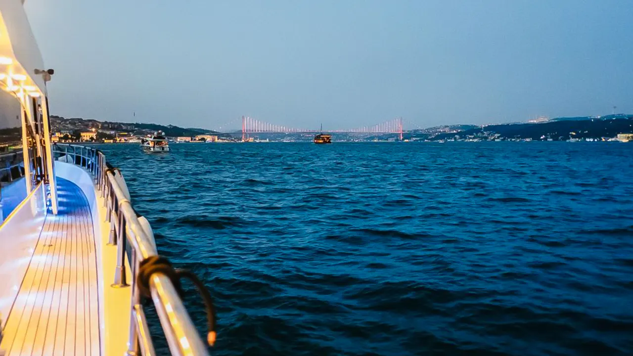 A cruise on the Bosphorus