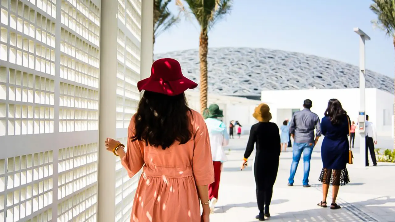 Sights of the city and the Sheikh Zayed Mosque