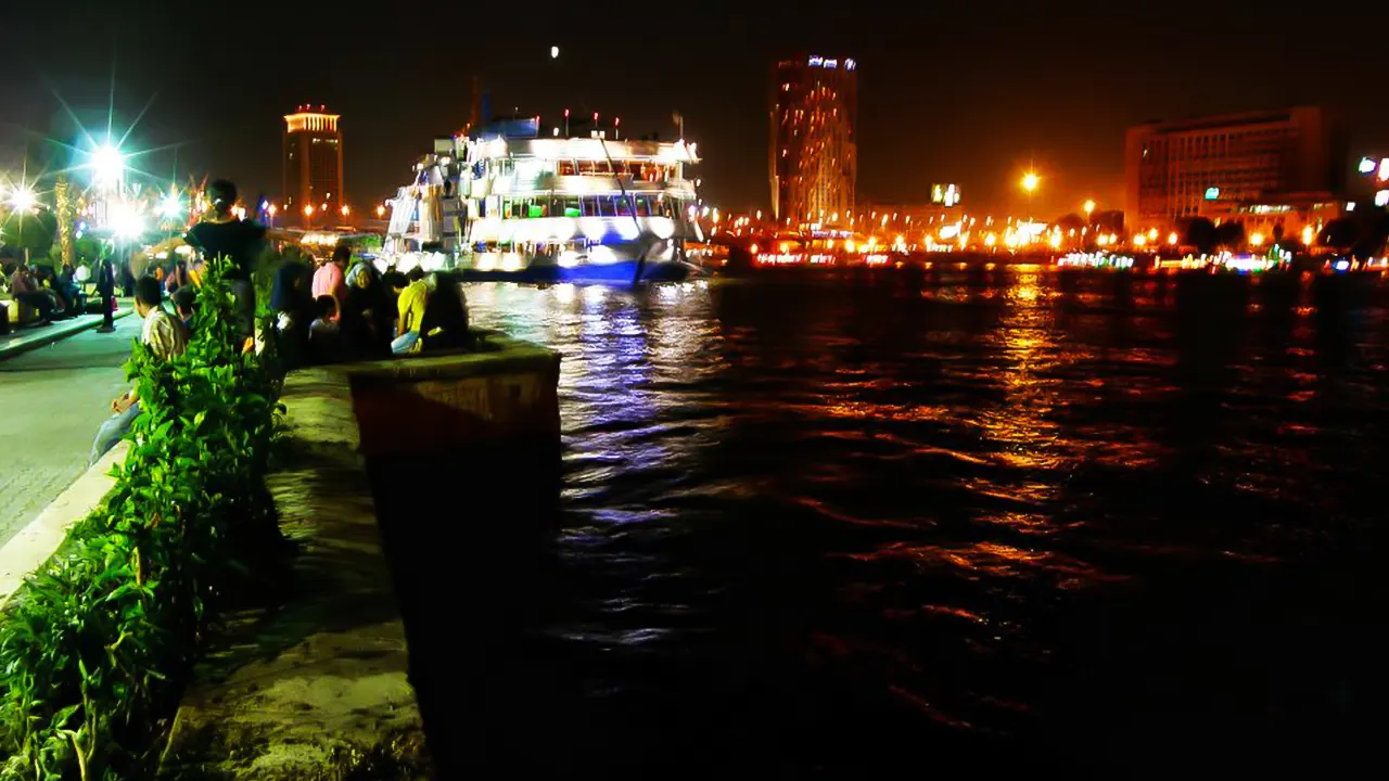 Dinner cruise on the Nile