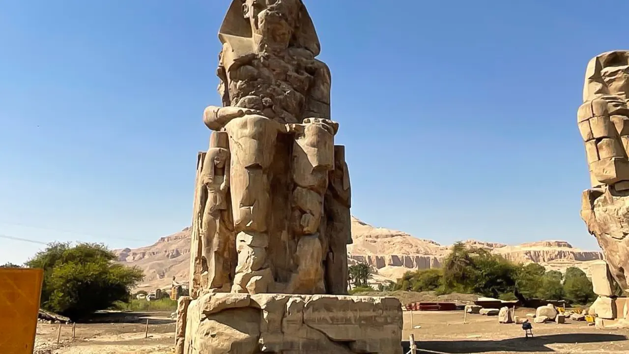 Valley of the Kings and the temple of Hatshepsut