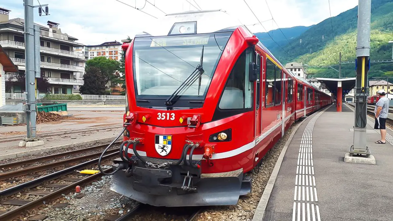 Bernina train & Moritz day trip