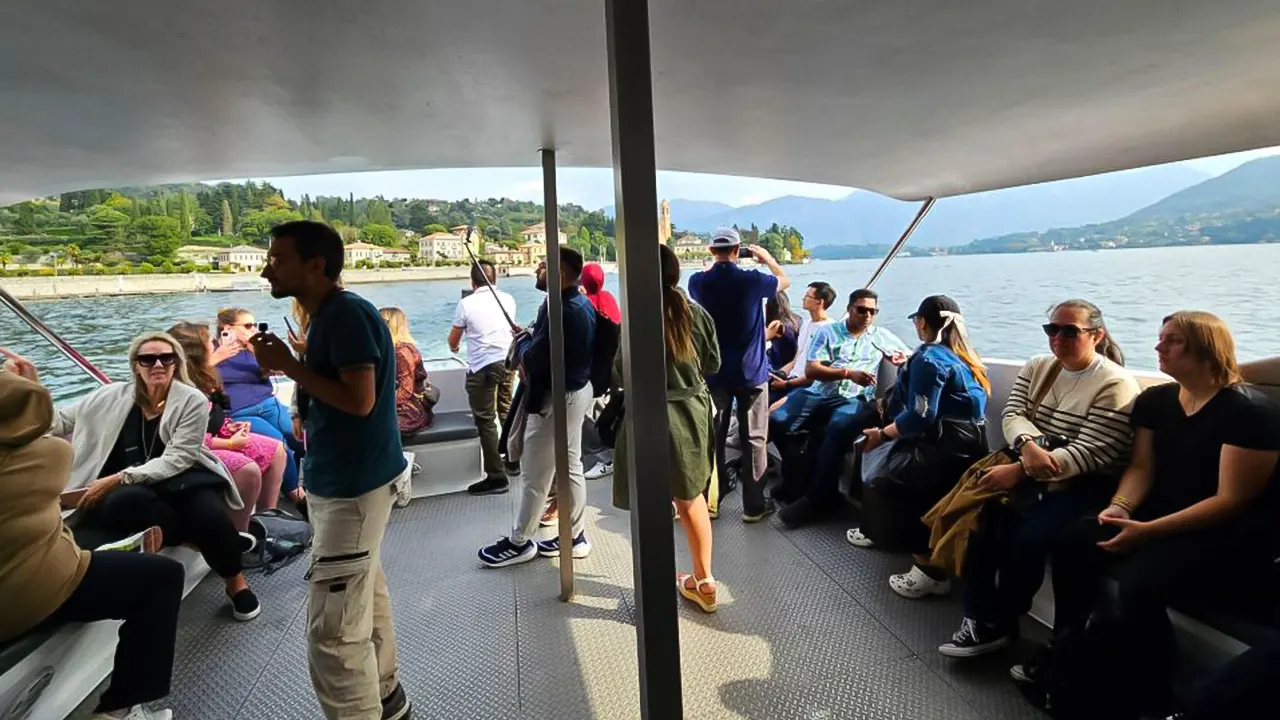 Cruise to Como, Lugano and Bellagio