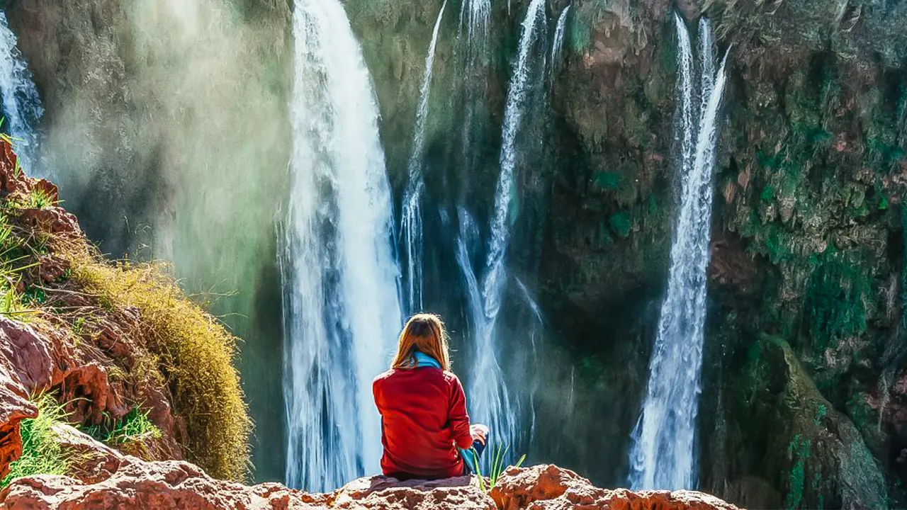 Boat trip at the uzud waterfalls