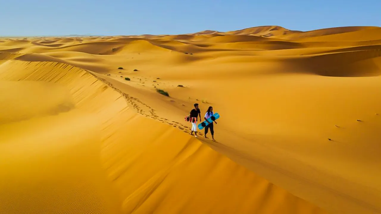 4x4 Desert Safari with Snacks and Transfer