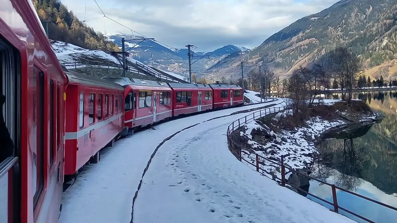 Bernina train & Moritz day trip