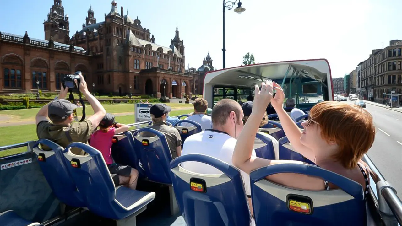 Bus tour of the city