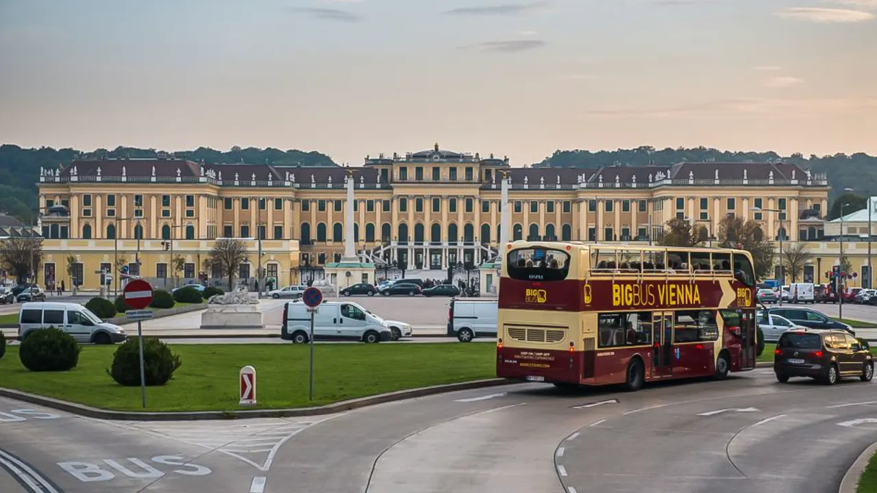 Hop - on hop-off bus for City Sightseeing