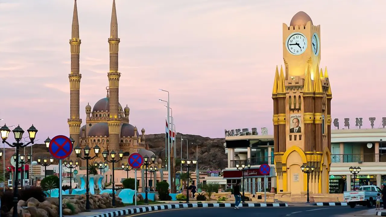 Sahaba mosque and Naama Bay