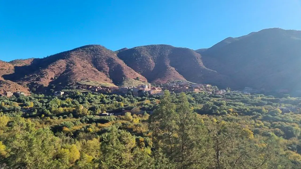 Atlas Mountains, Ourika Valley, Waterfall & Lunch