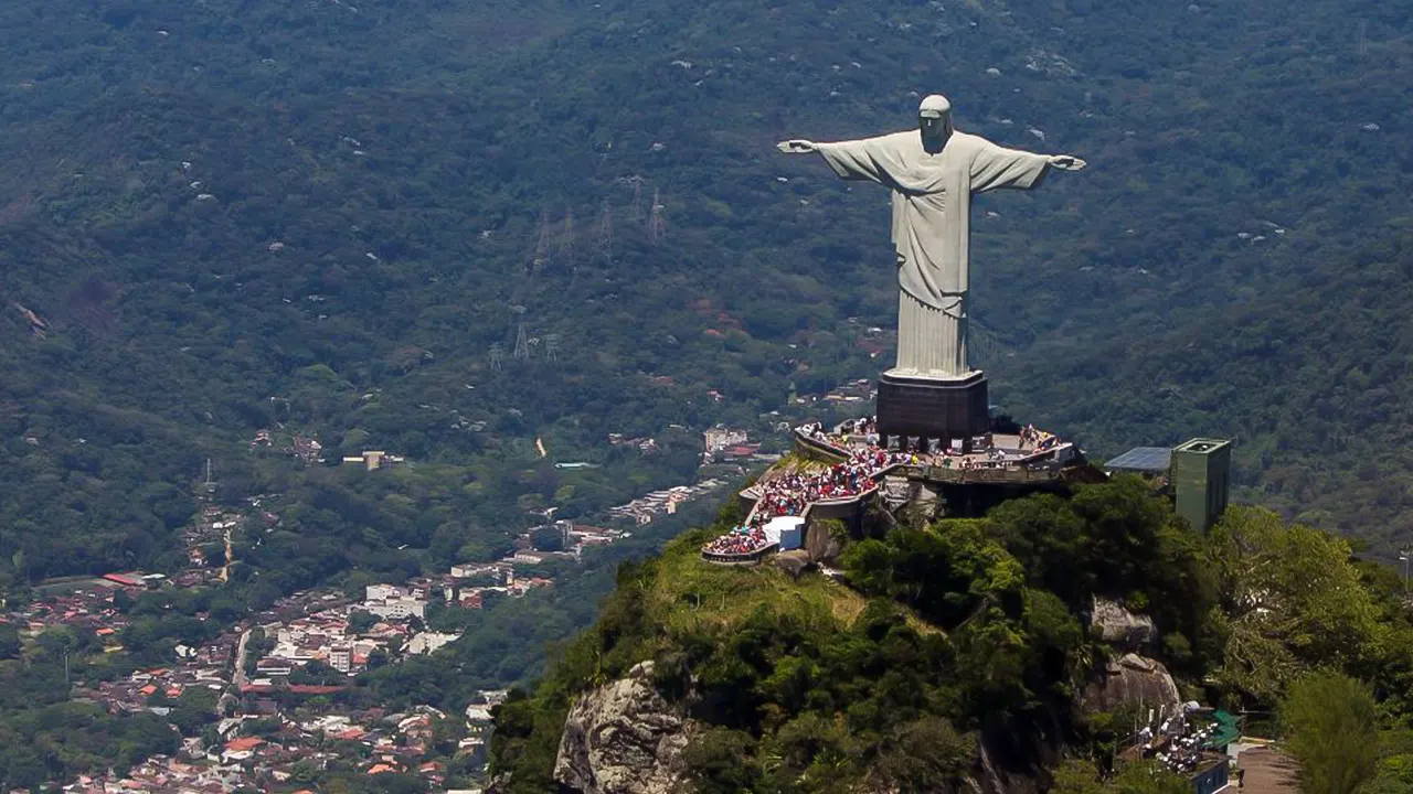 Christ the Redeemer by Train and Sugarloaf