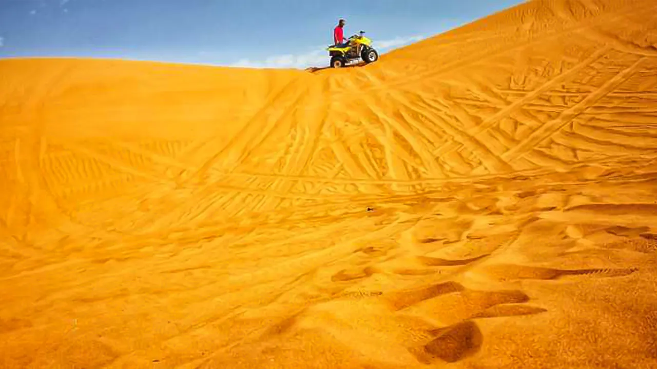 Desert ATV Quad Bike Tour with Camel Ride