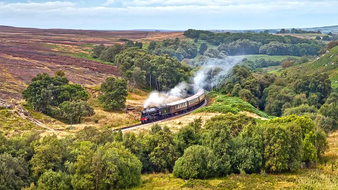 Moors, Whitby, and the Yorkshire Steam Railway