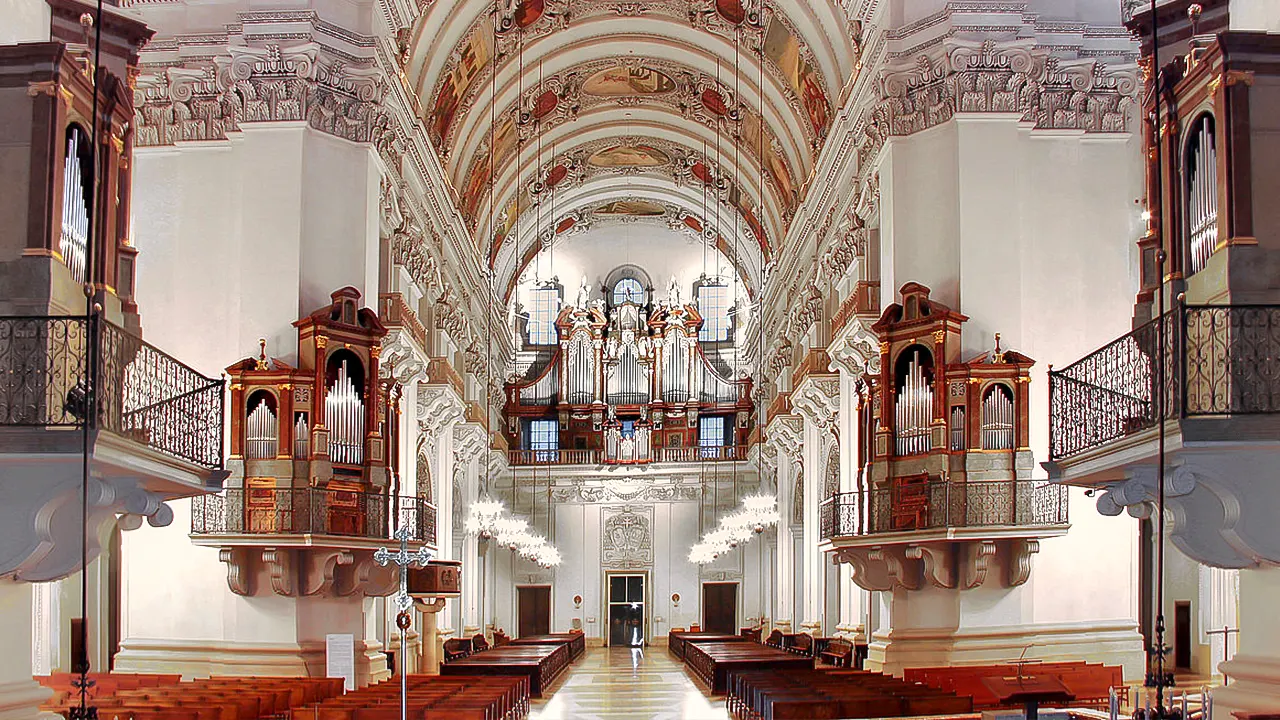 Organ concerto of the Salzburg Cathedral